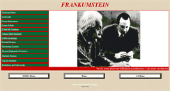 Desktop Screenshot of frankumstein.com